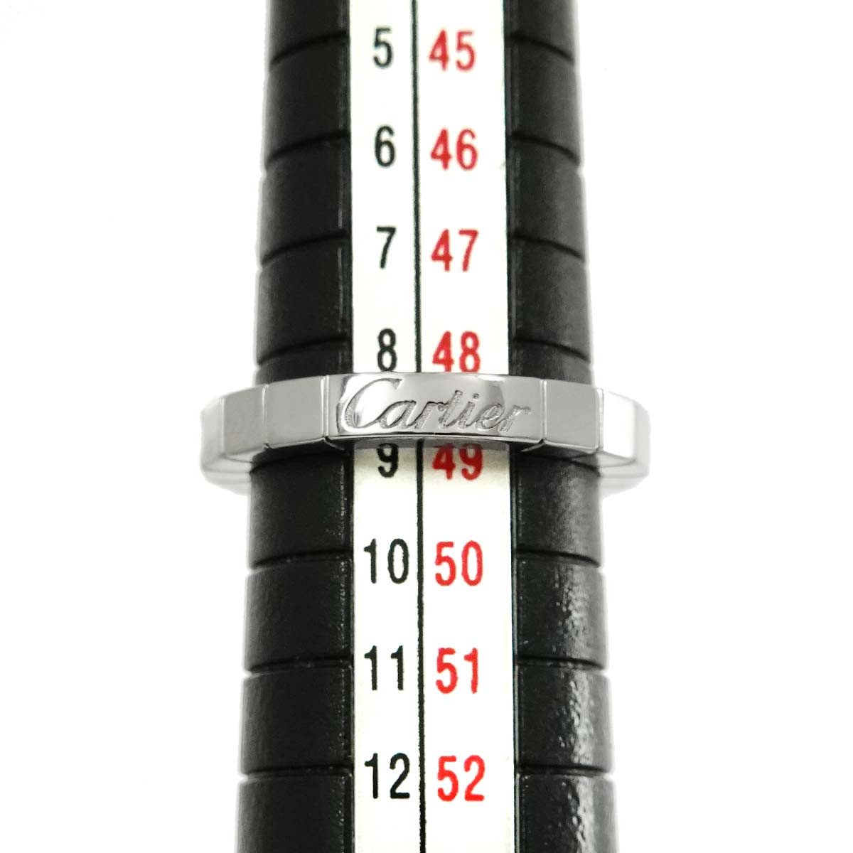 Laniere Ring 18K White Gold 750 Size49 4.75-5(US)