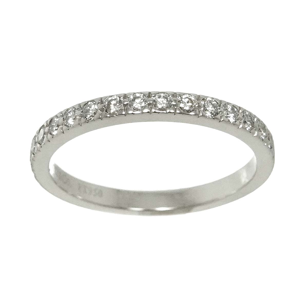 Novo Half Diamond Ring Pt 4.75-5(US)