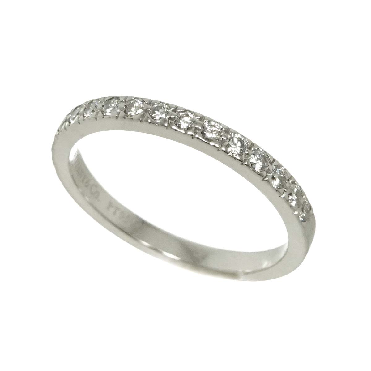Novo Half Diamond Ring Pt 4.75-5(US)