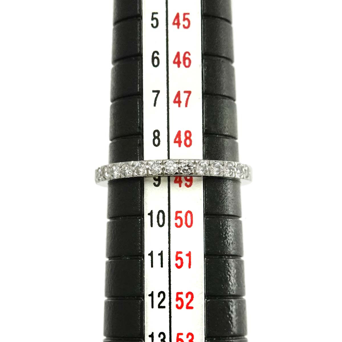 Novo Half Diamond Ring Pt 4.75-5(US)