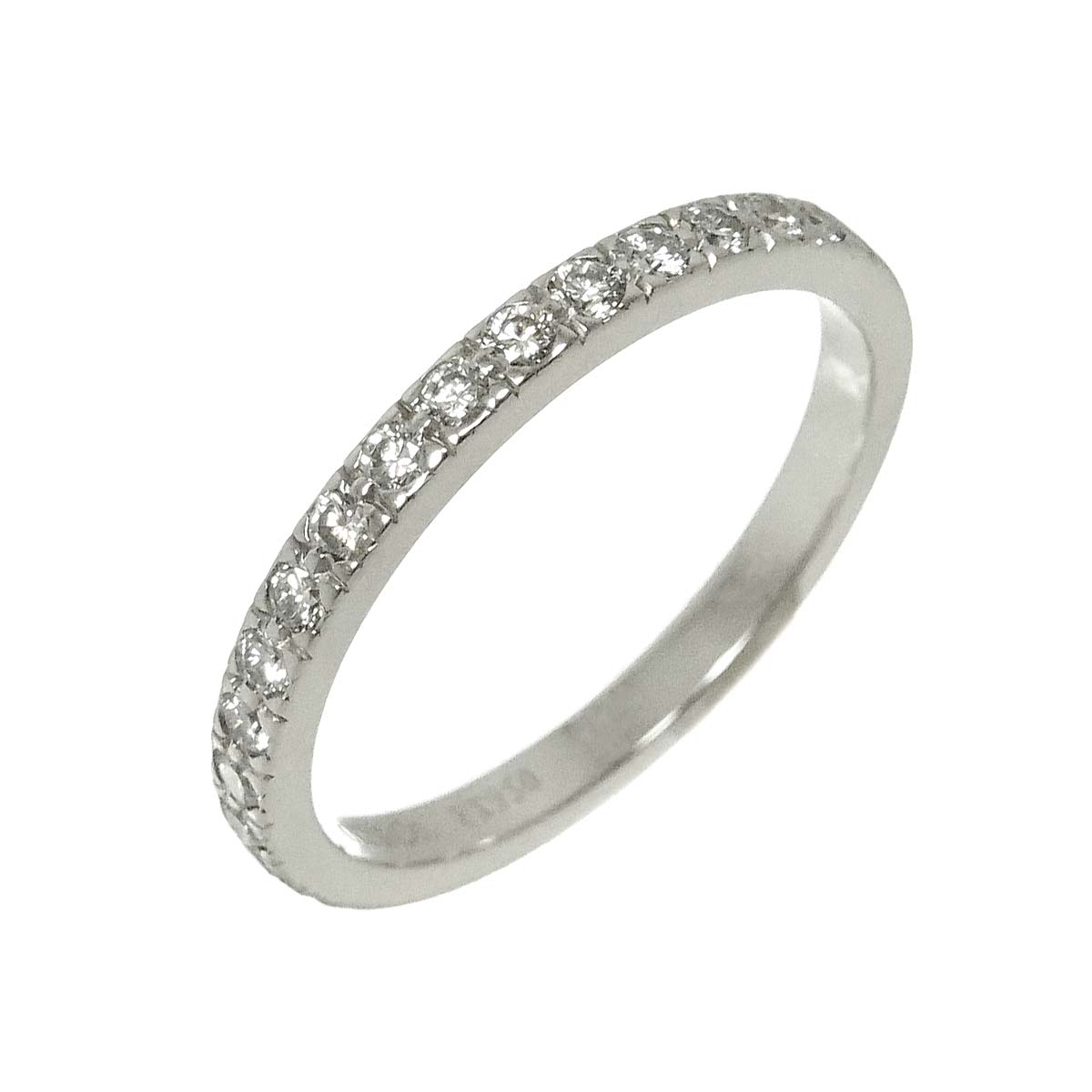 Novo Half Diamond Ring Pt 4.75-5(US)