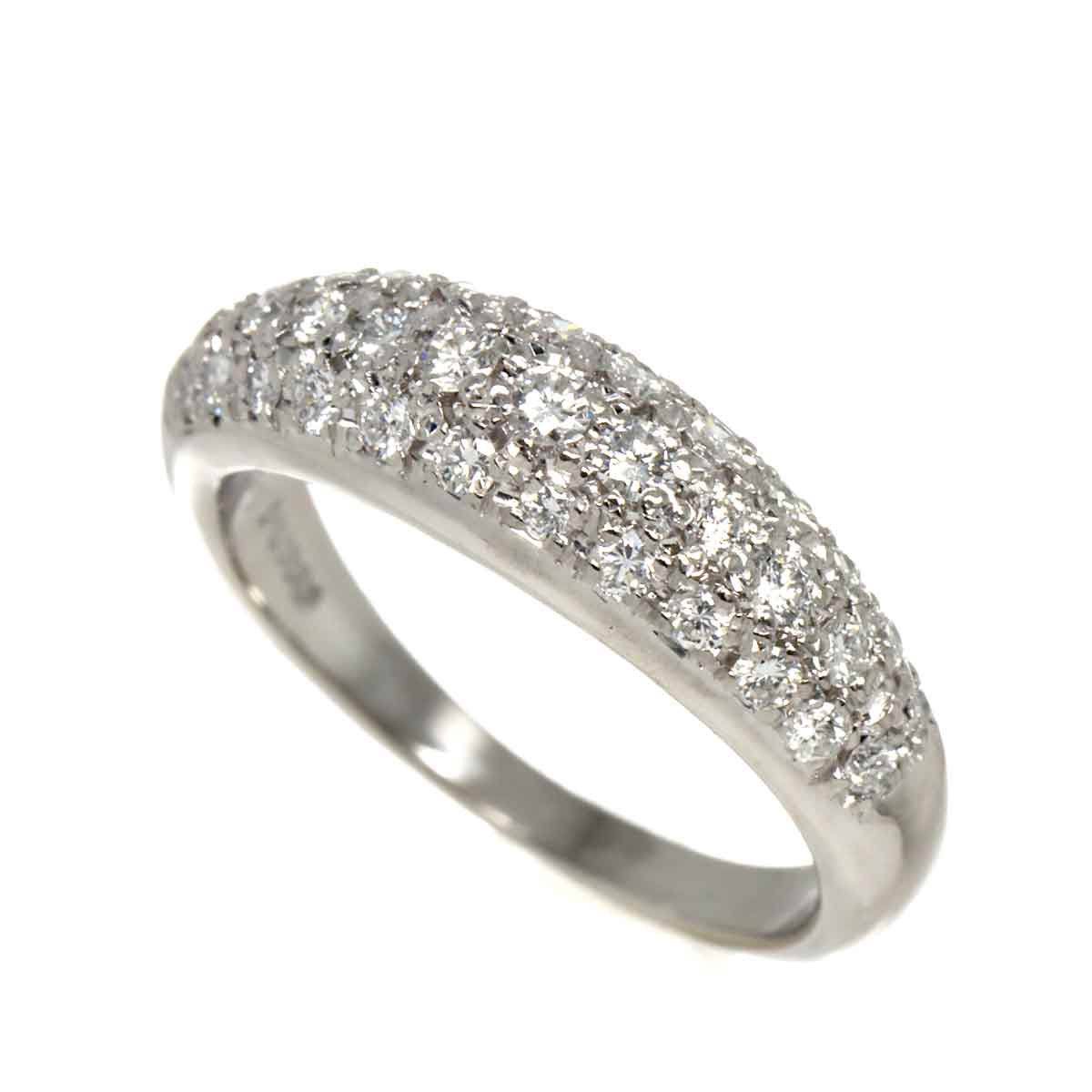 Diamond 0.46ct Ring Platinum size4.75-5(US)