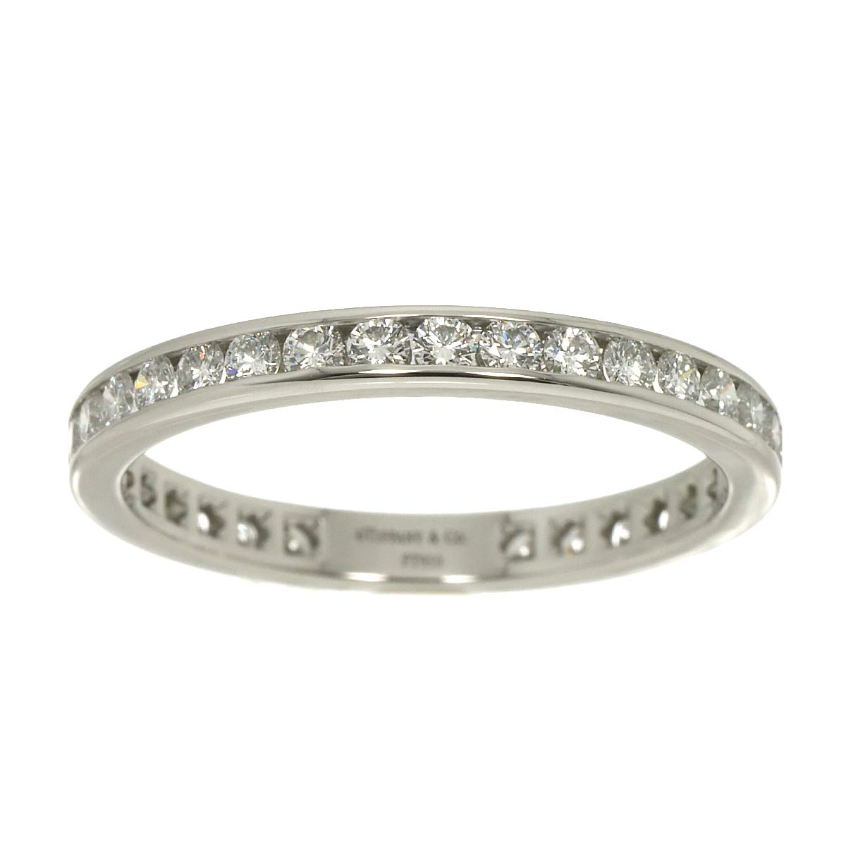 Full Diamond band Ring Platinum Size11.25-11.5(US)