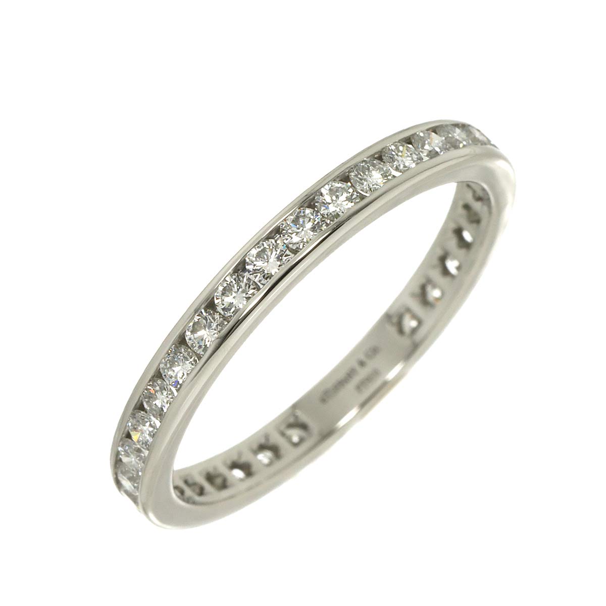 Full Diamond band Ring Platinum Size11.25-11.5(US)