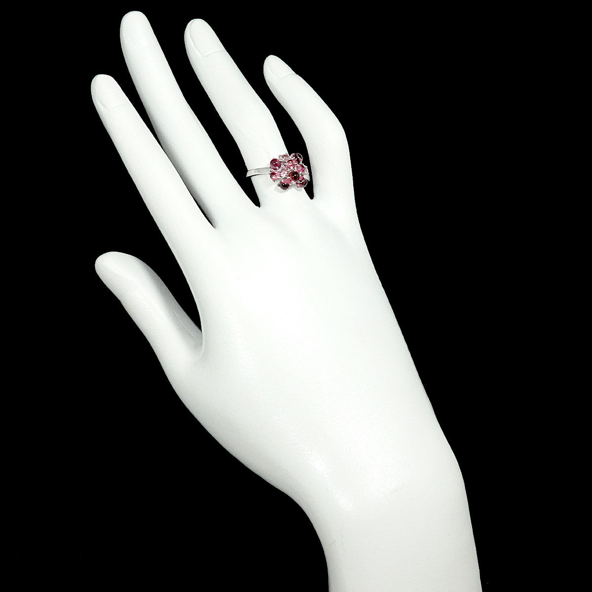 Tourmaline Ring 18K WG 750 6(US)