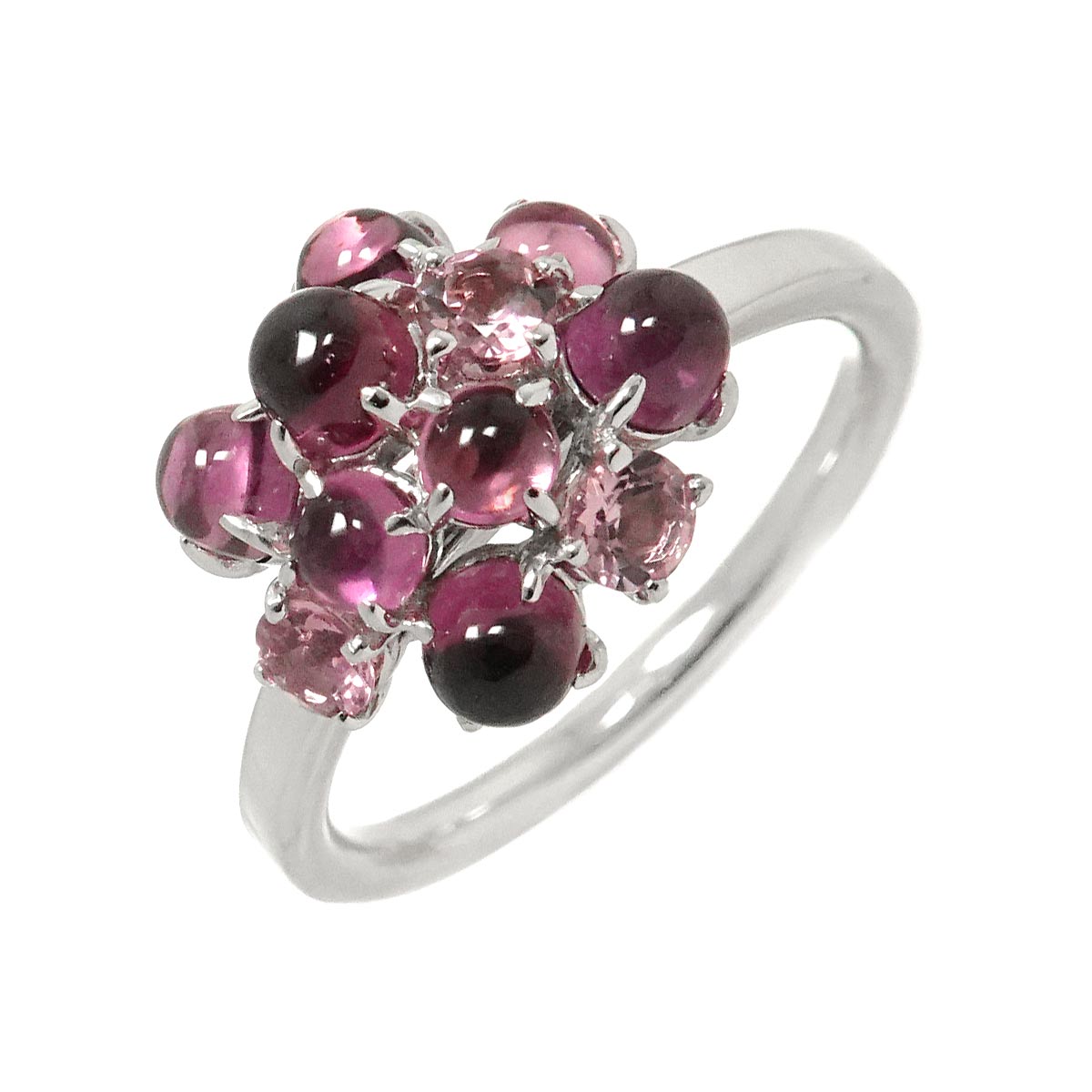 Tourmaline Ring 18K WG 750 6(US)