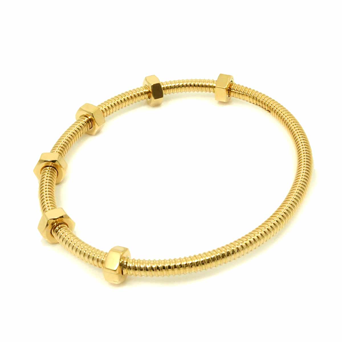 ECROU DE Bracelet 18K Yellow Gold 750 size18