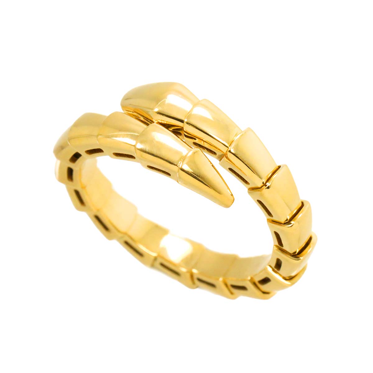 Serpenti Viper Ring 18K YG 750 SizeL 7.25(US)