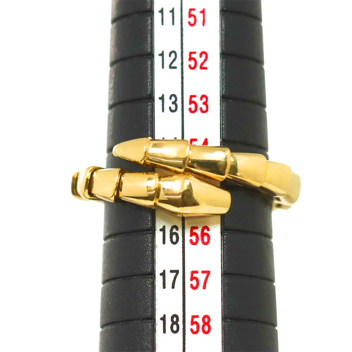 Serpenti Viper Ring 18K YG 750 SizeL 7.25(US)