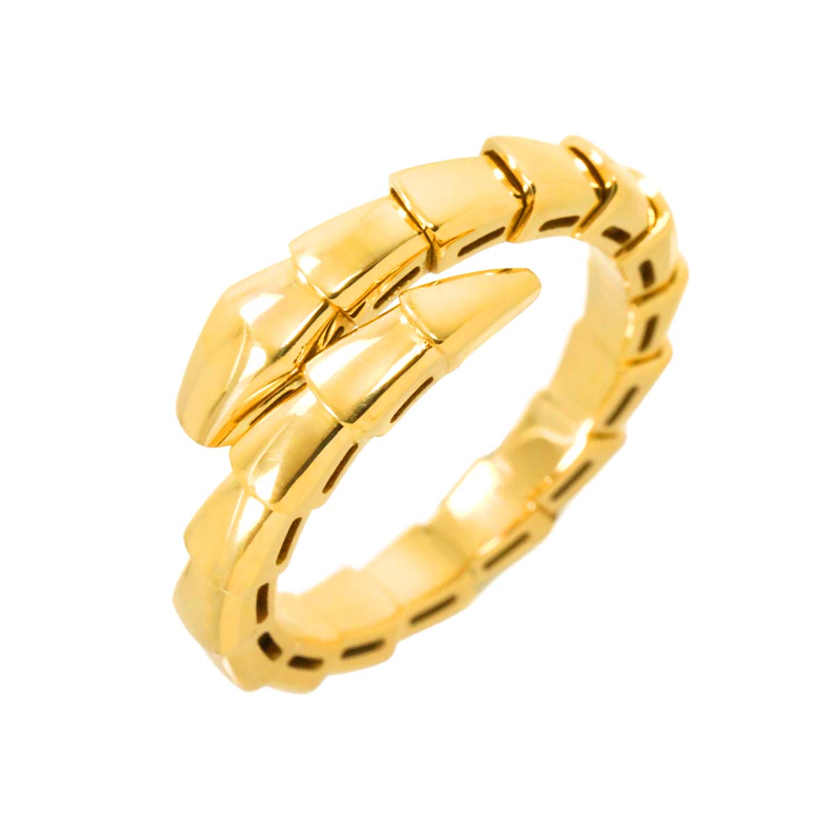 Serpenti Viper Ring 18K YG 750 SizeL 7.25(US)
