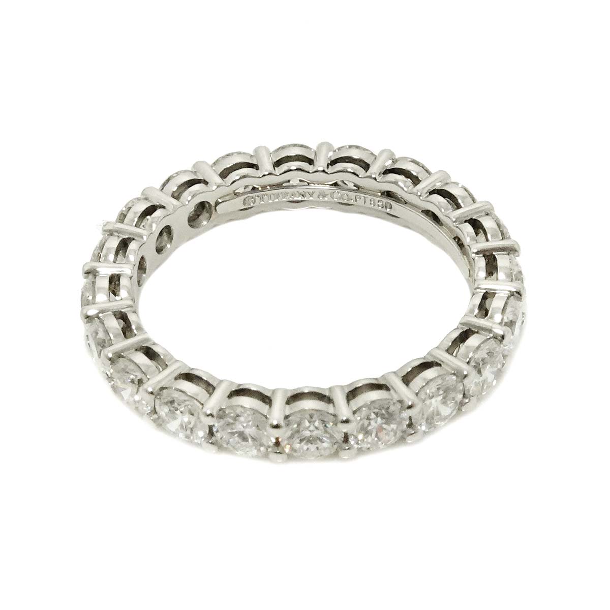 Forever Full Diamond Ring Platinum size4.5(US)