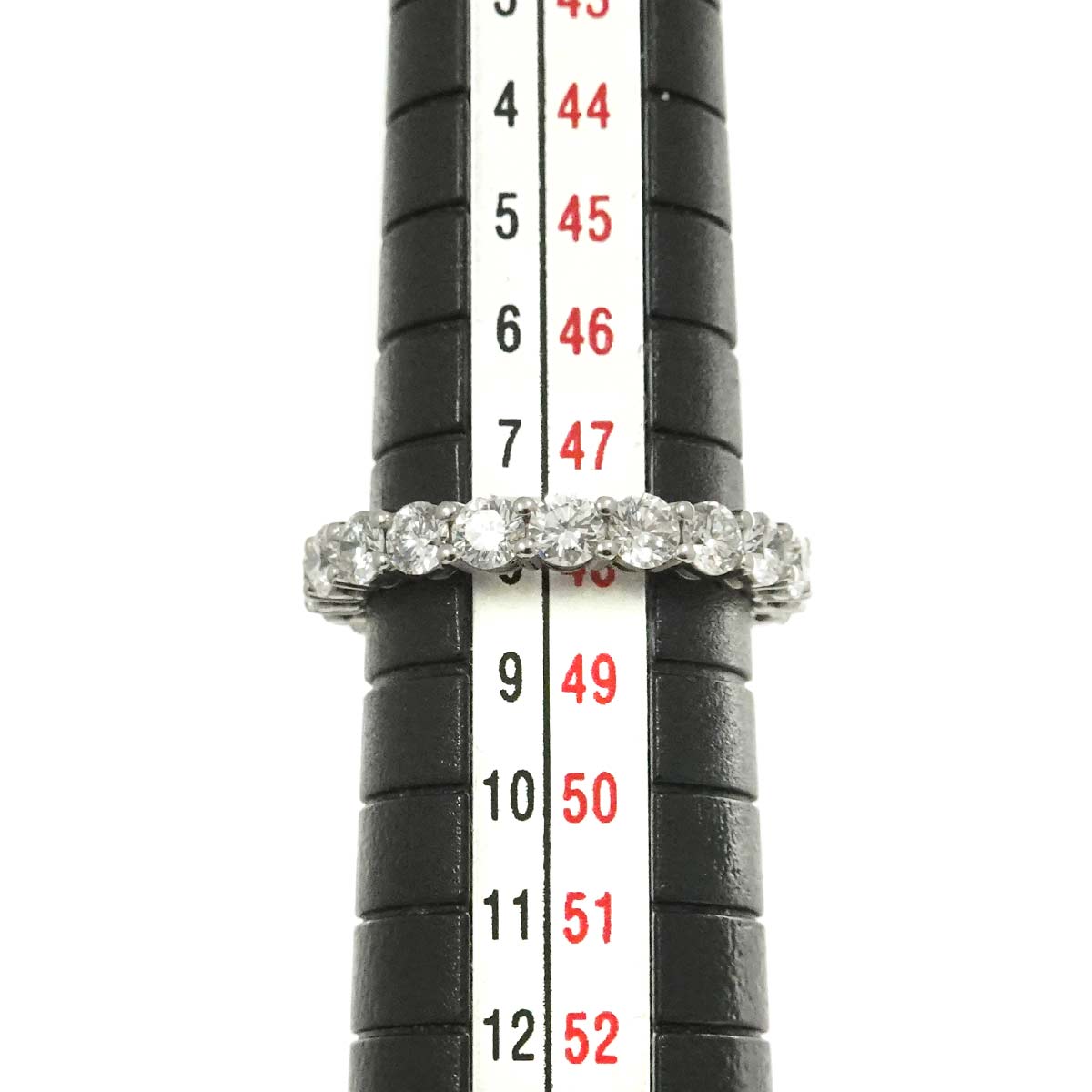 Forever Full Diamond Ring Platinum size4.5(US)