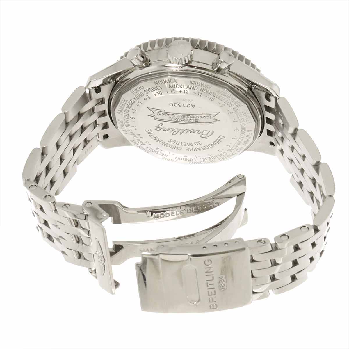 Navitimer Montbrillant A21330 Automatic Brown Dial Mens