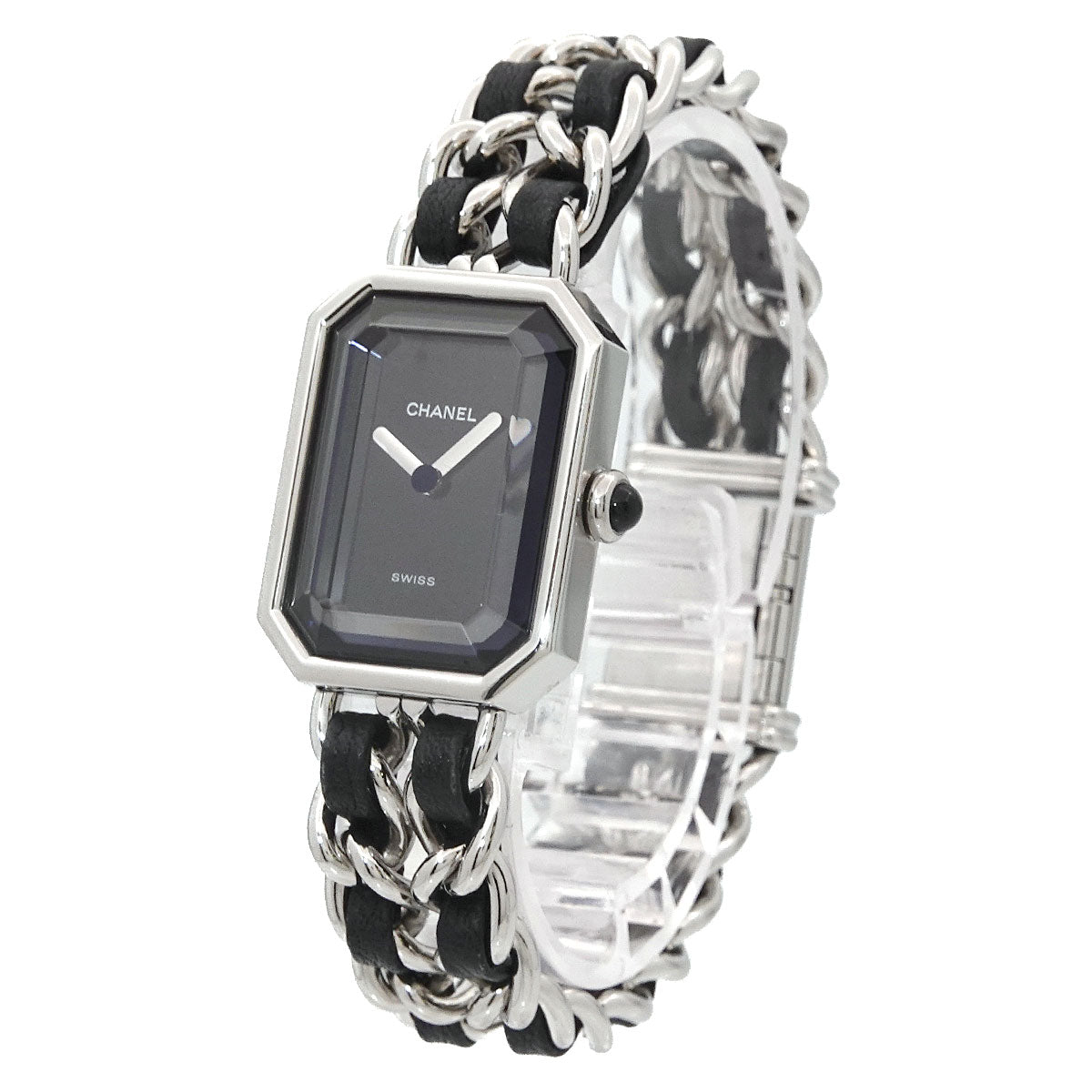 Premiere Size M H0451 Quartz Black Dial Ladies Watch