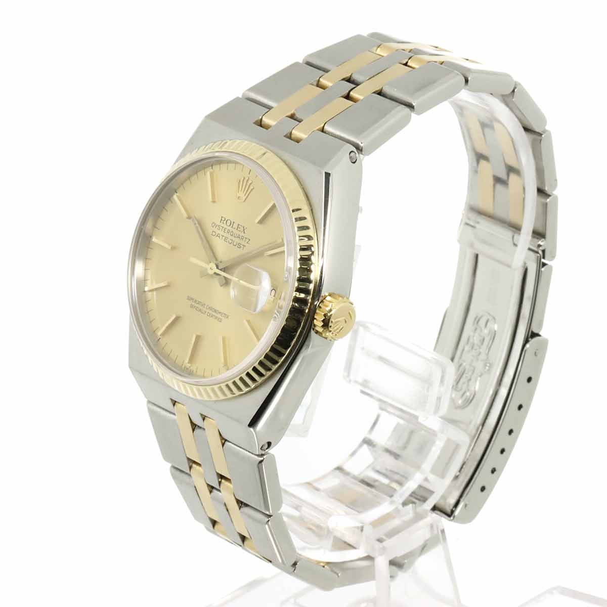 Oyster Quartz Datejust 17013 Serial 6 750 Yellow Gold Watch