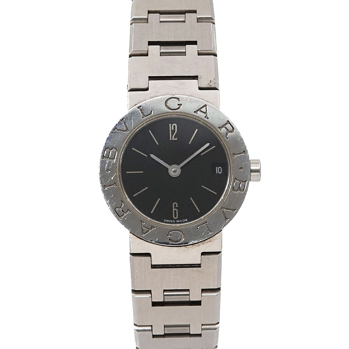 BVLGARIBVLGARI BB23SS Quartz Black Dial Ladies Watch