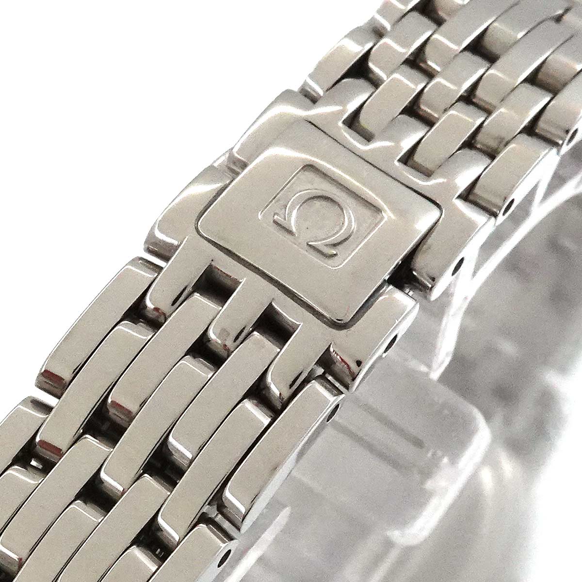 De Ville 4570 72 Quartz White Shell Dial Ladies Watch