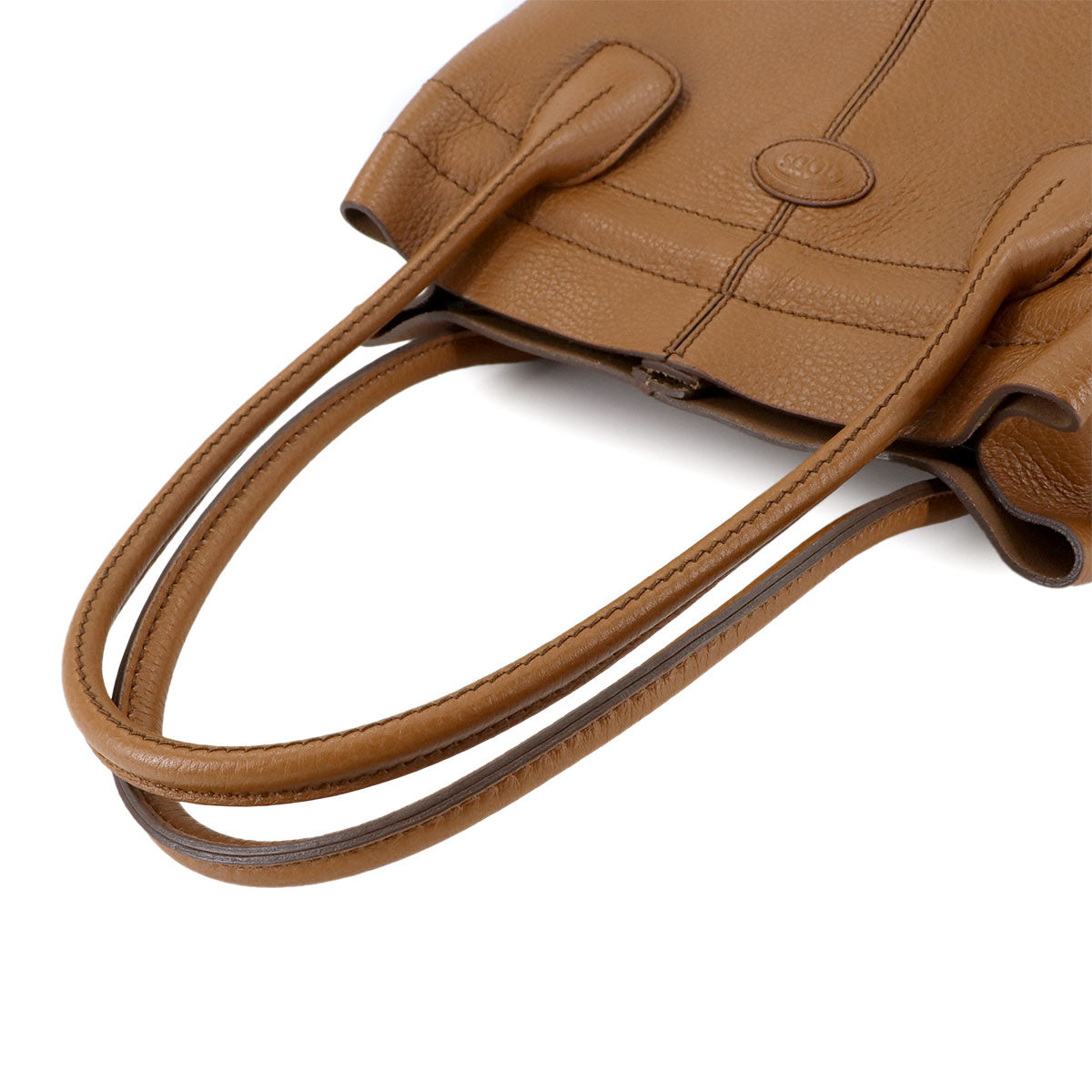 Joy Restyled D Bag Tote Bag Leather Brown Purse