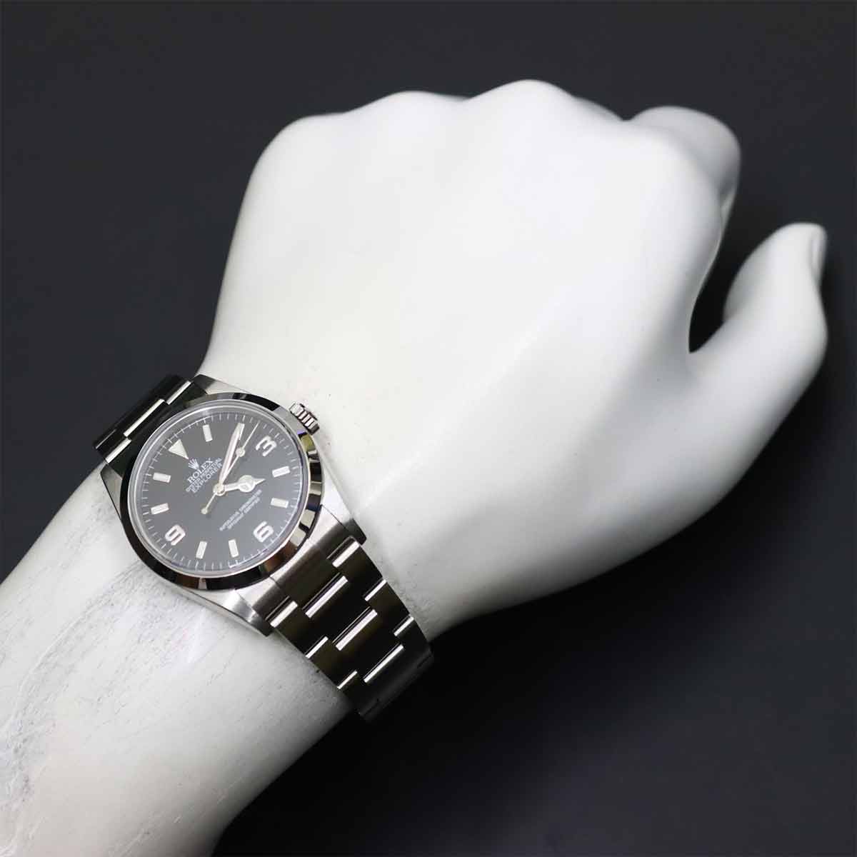 Explorer 1 114270 Serial D Automatic Black Dial Mens Watch