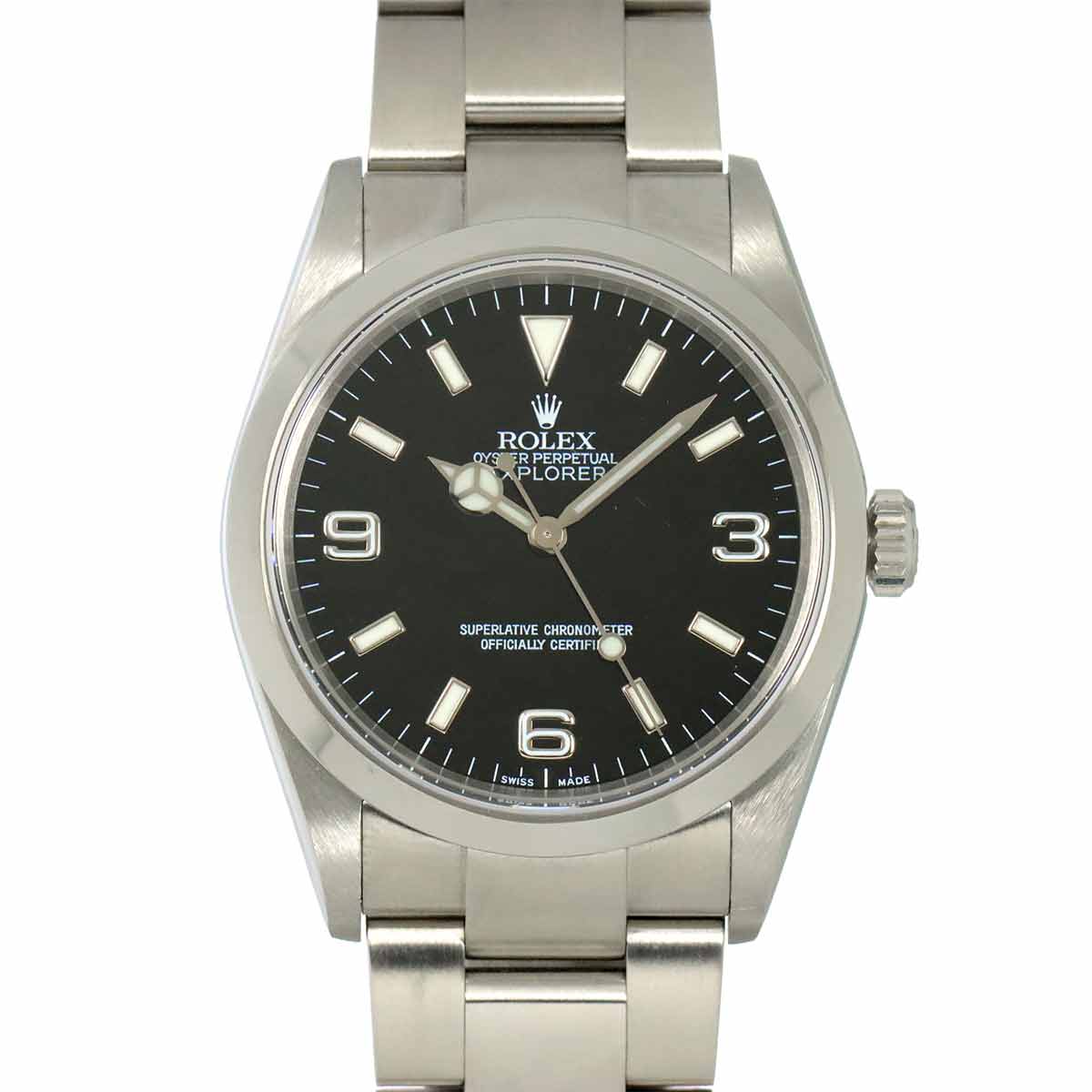 Explorer 1 114270 Serial D Automatic Black Dial Mens Watch