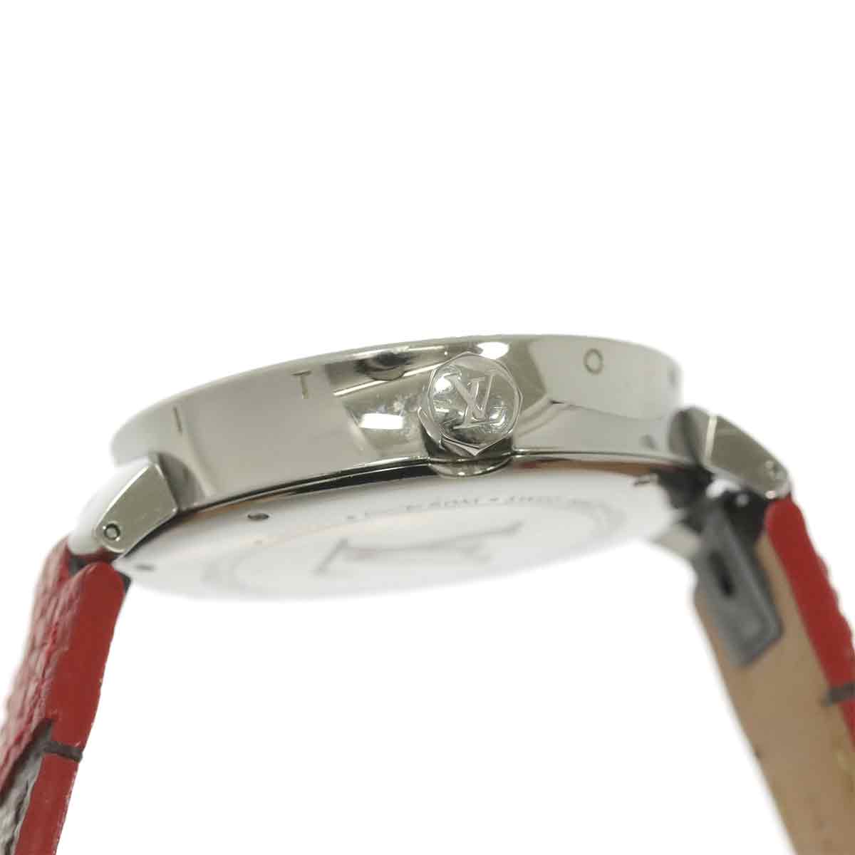 Tambour QA021 Diamond White Dial Quarts Mens watch