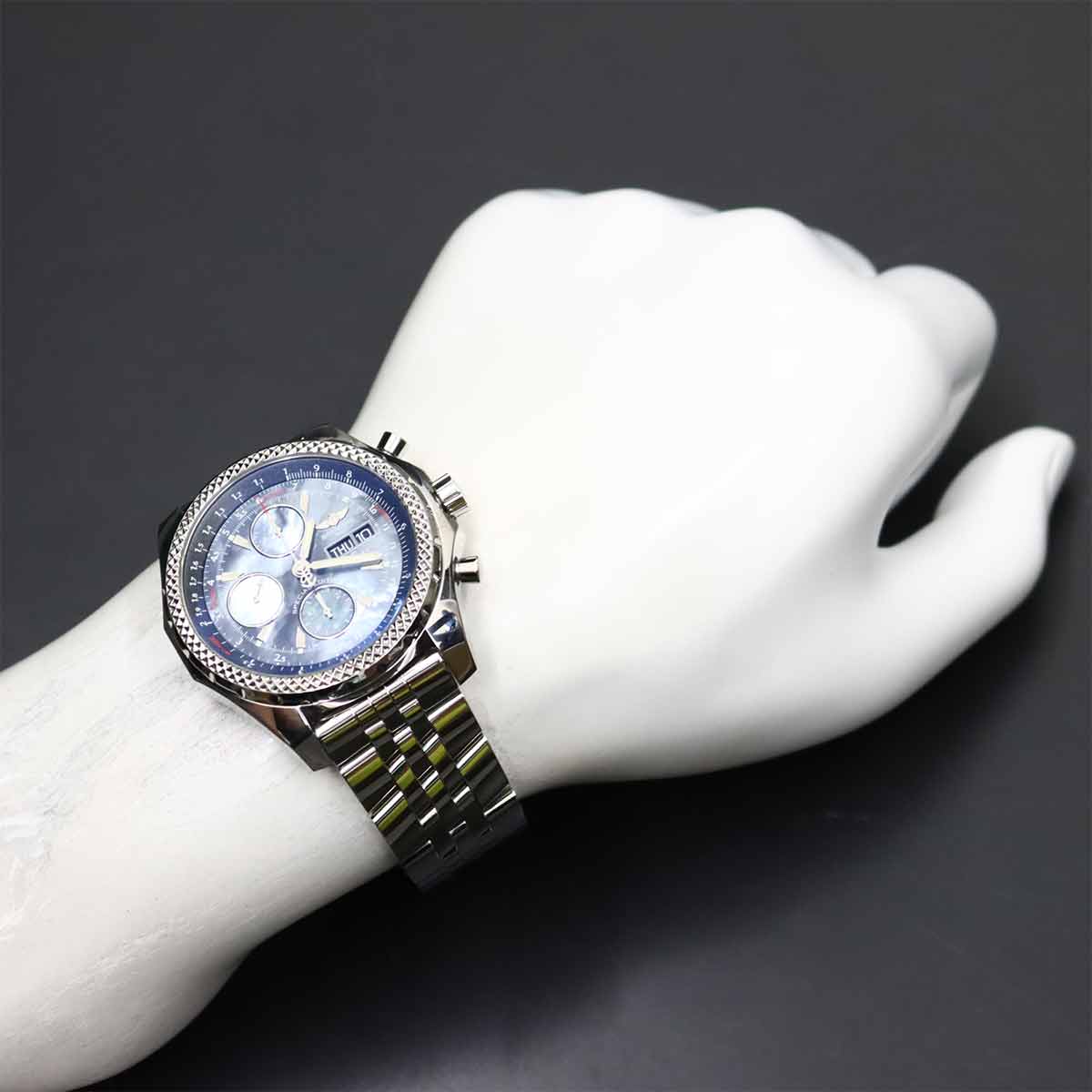 Bentley GT A13362 Chronograph Blue Shell Mens Watch