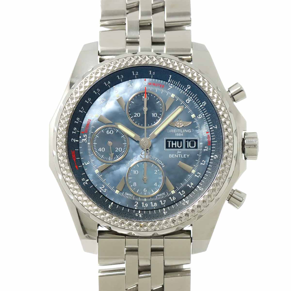Bentley GT A13362 Chronograph Blue Shell Mens Watch