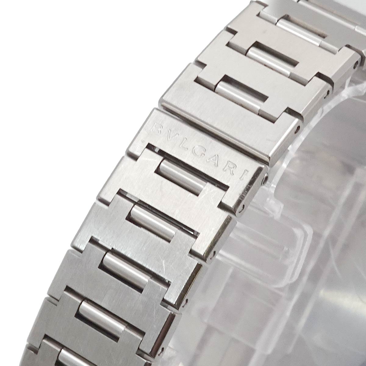 BVLGARIBVLGARI BB38SSCH Chronograph Date Black Dial Mens