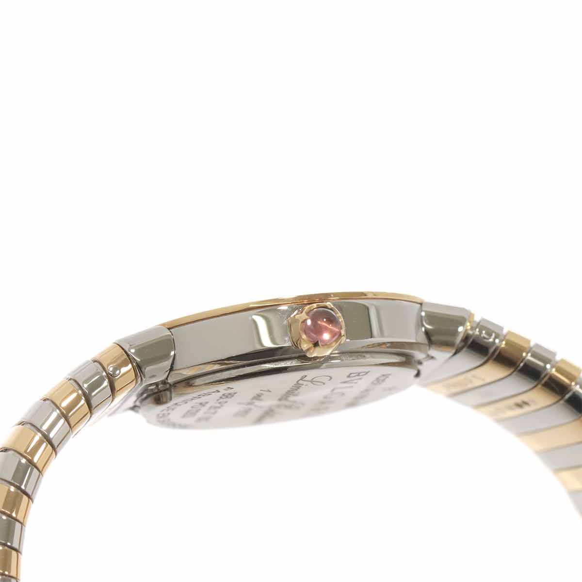 BVLGARIBVLGARI Tubogas BBLP262TSG K18PG 12P Diamond Quartz