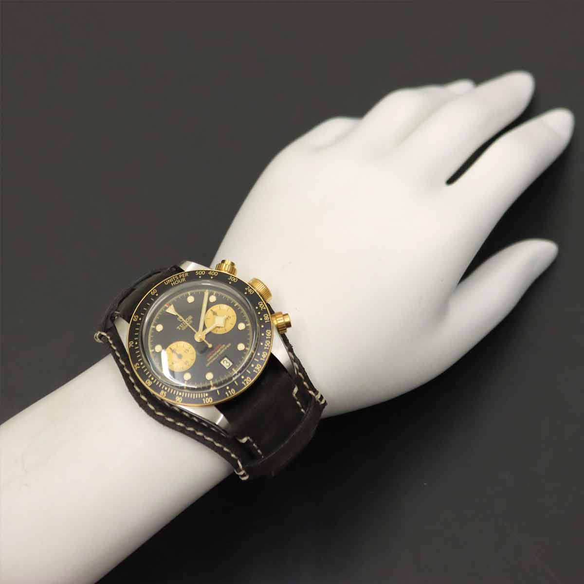 Heritge Black Bay 79363N Date Automatic Black Dial Mens Watch