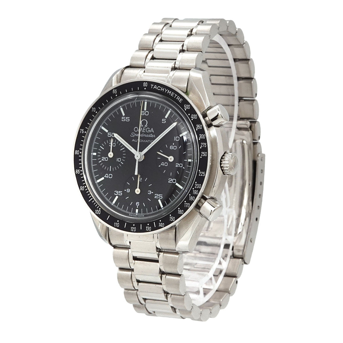 Speedmaster Chronograph 3510 50 Automatic Black Dial Mens Watch