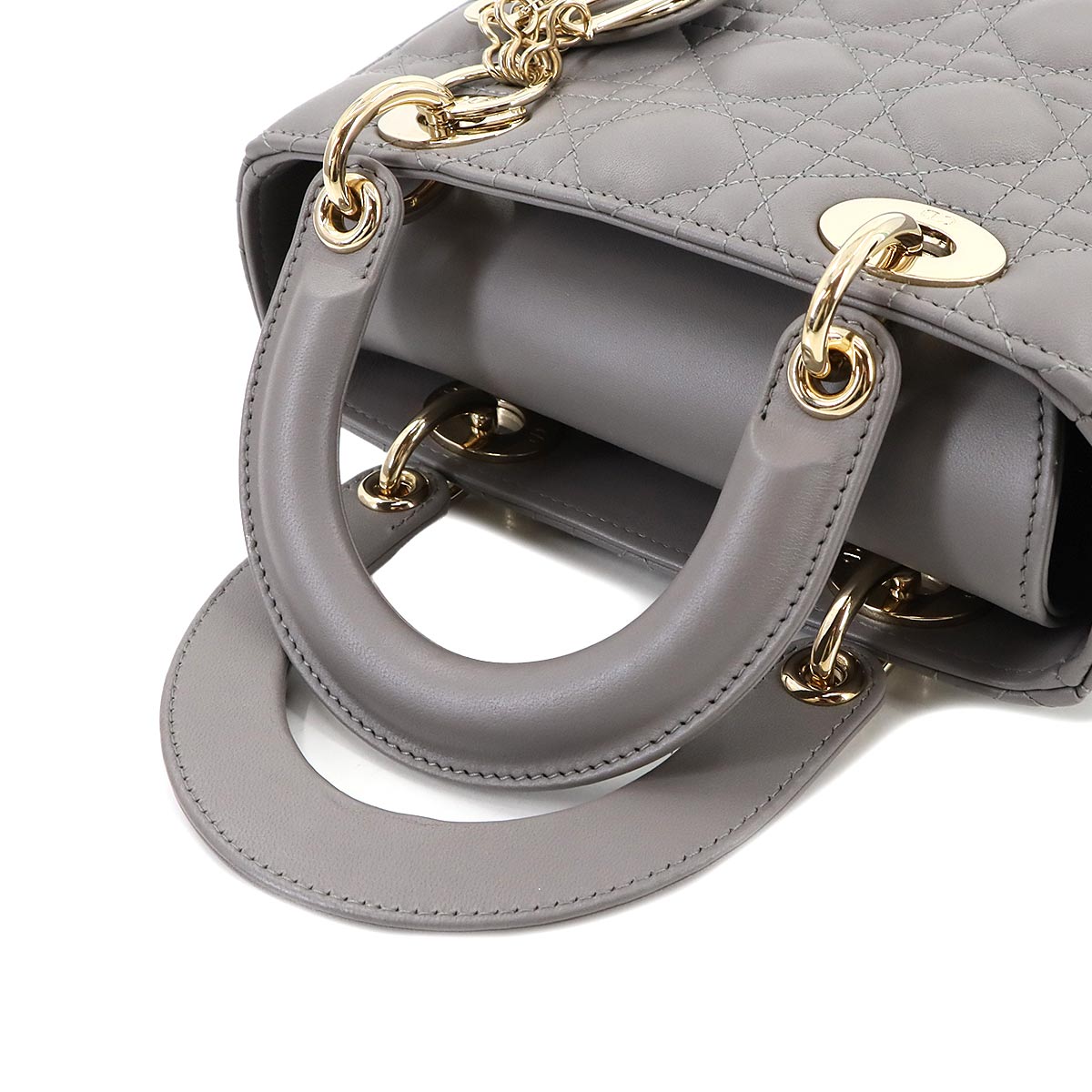Lady Dior My ABCDior Small Hand Shoulder Bag Leather