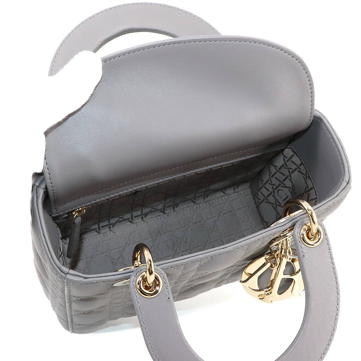 Lady Dior My ABCDior Small Hand Shoulder Bag Leather