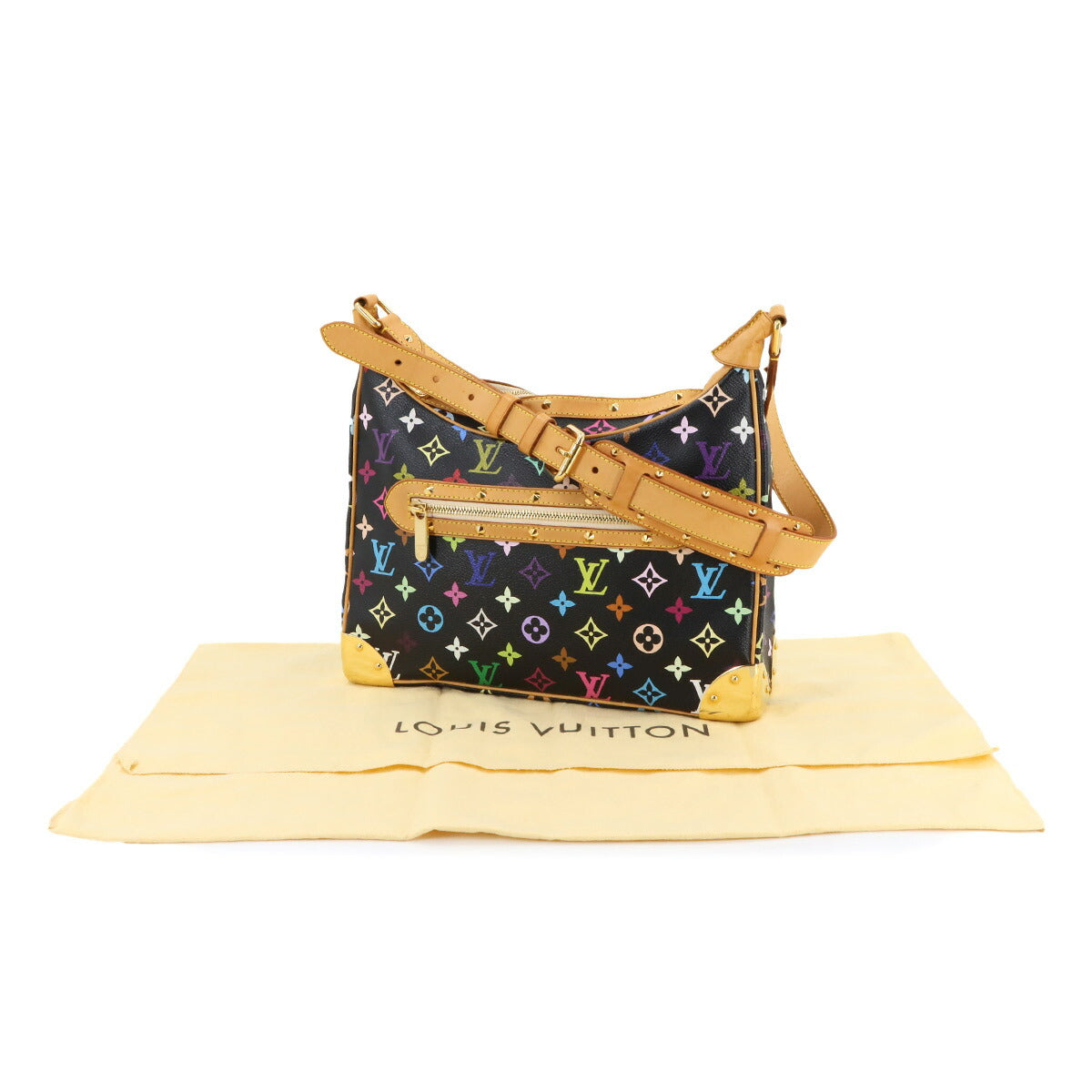 Multicolor Boulogne Shoulder Bag Noir M92638