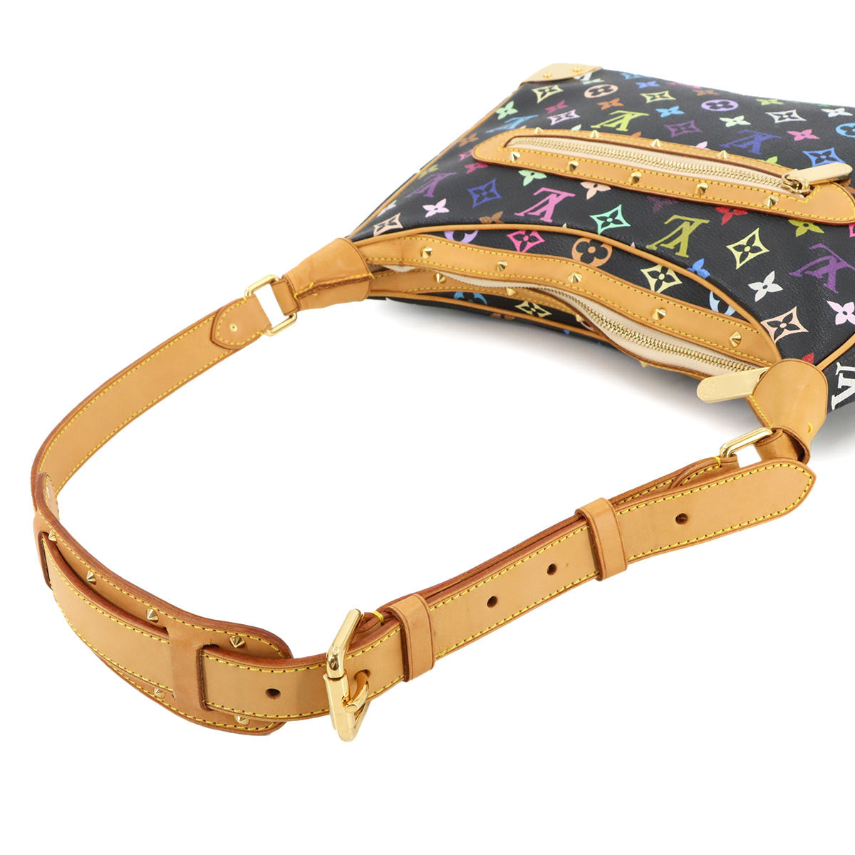 Multicolor Boulogne Shoulder Bag Noir M92638