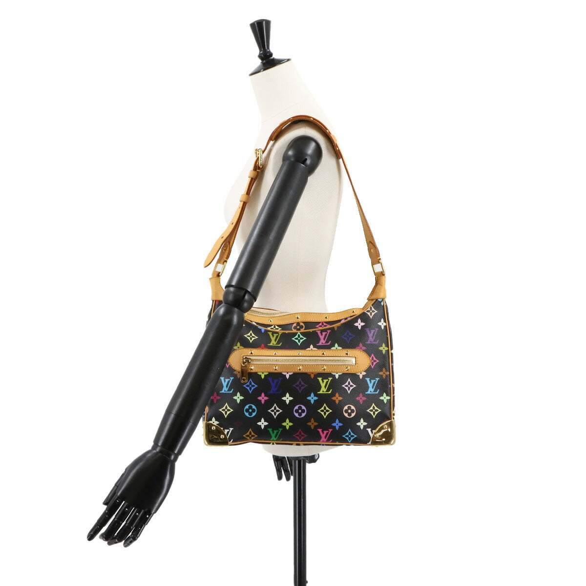 Multicolor Boulogne Shoulder Bag Noir M92638