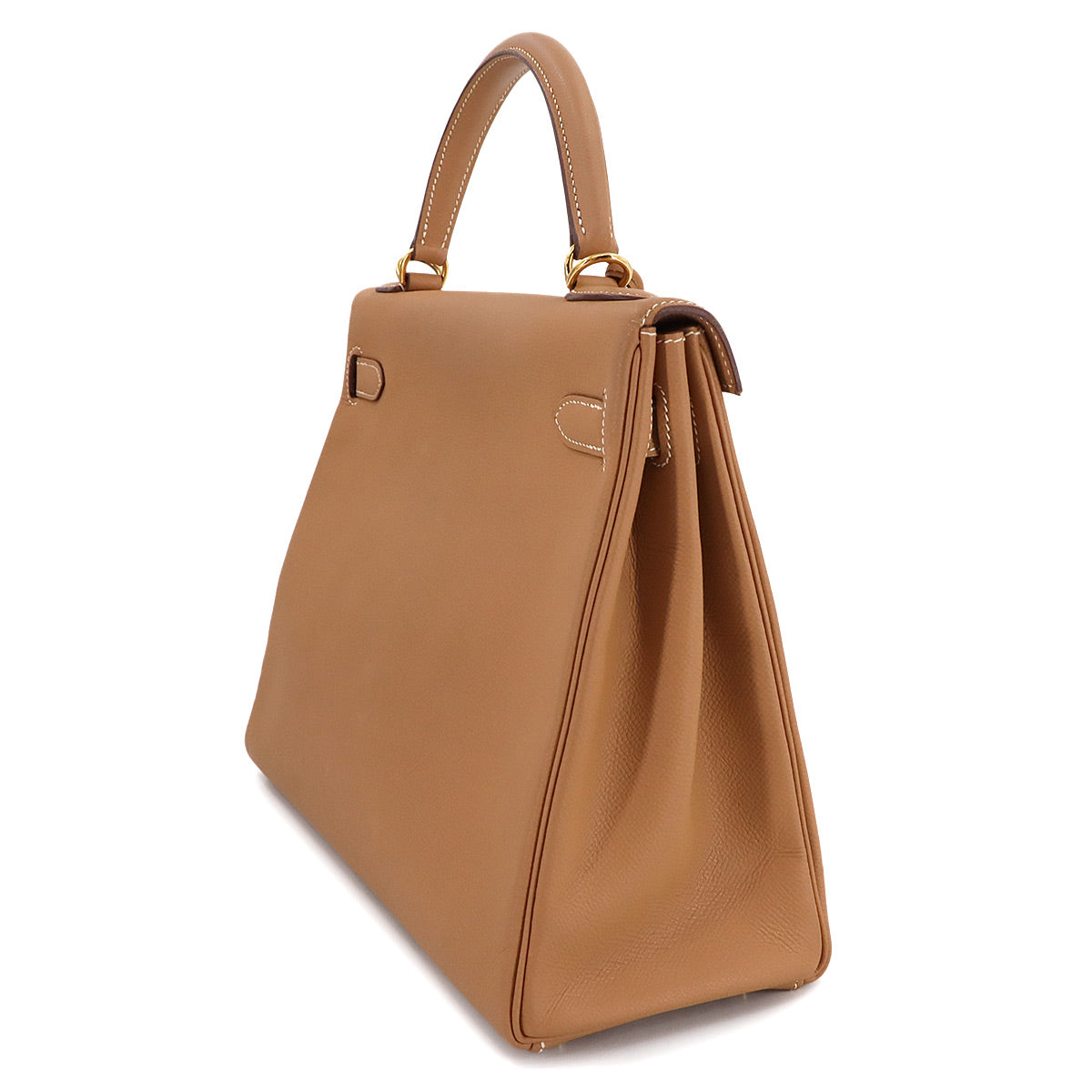 Kelly 32 Epsom Natural 2way Hand Shoulder Bag Purse