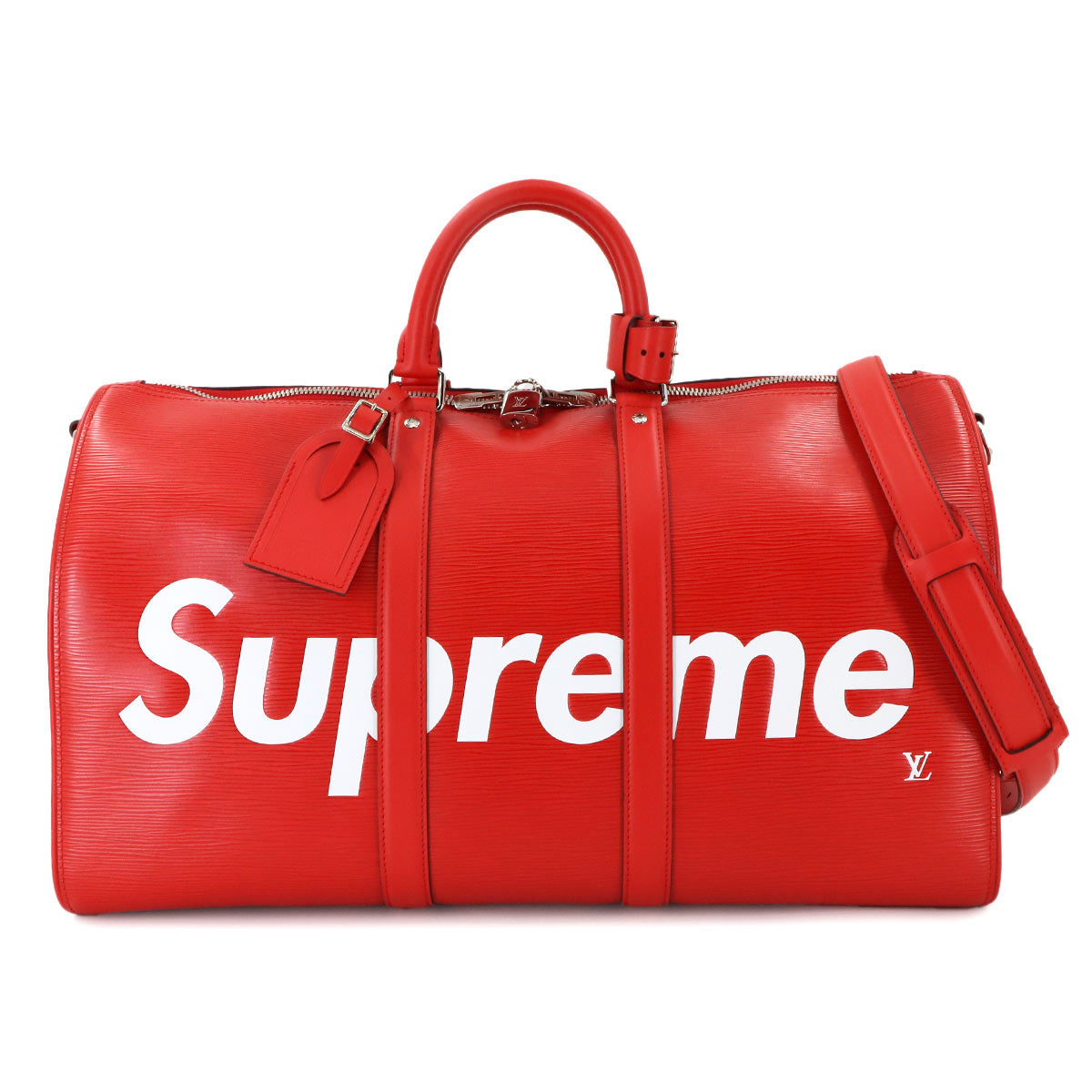 Supreme Epi Keepall Bandouliere 45 Luggage Red M53419