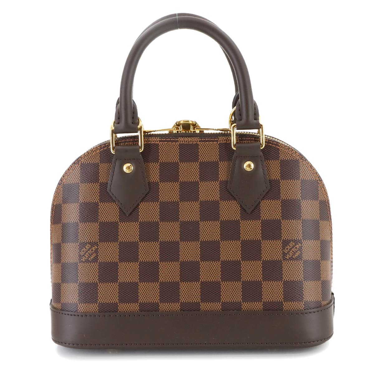 Damier Alma BB Hand Shoulder Bag Ebene N41221 Purse