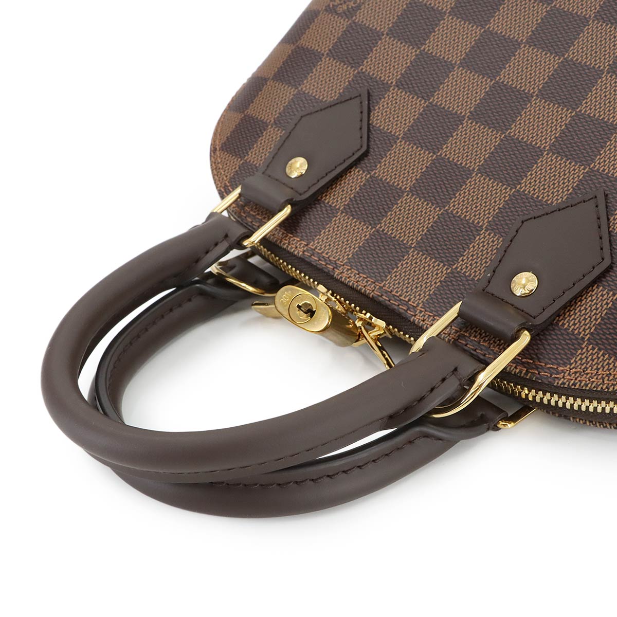 Damier Alma BB Hand Shoulder Bag Ebene N41221 Purse