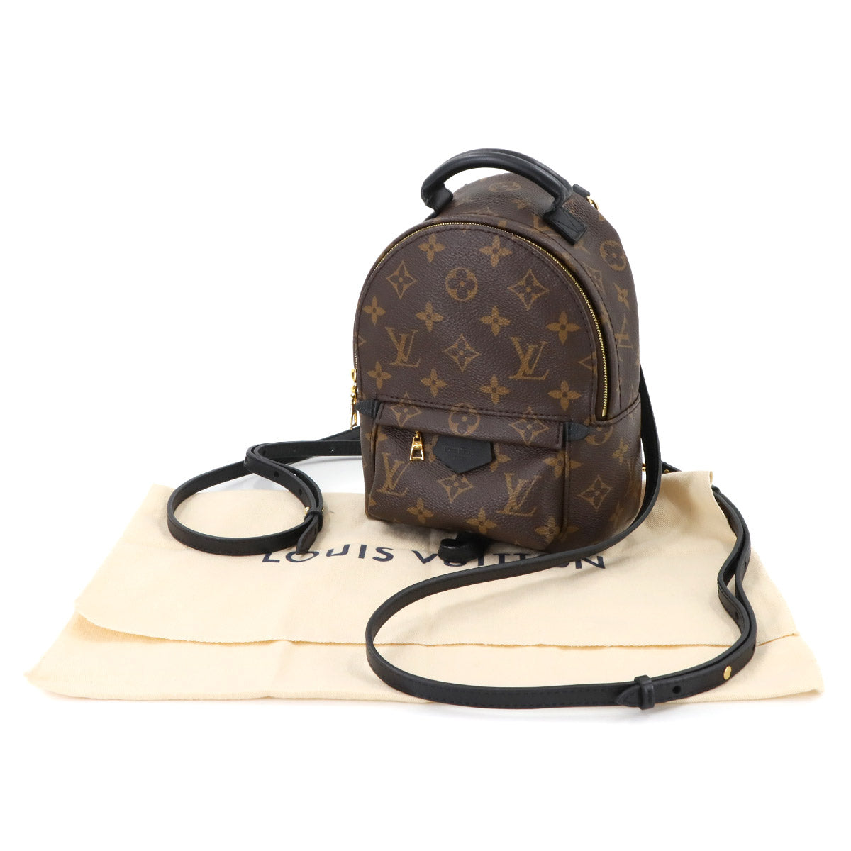 Monogram Palm Springs Backpack Mini M44873 Brown Purse
