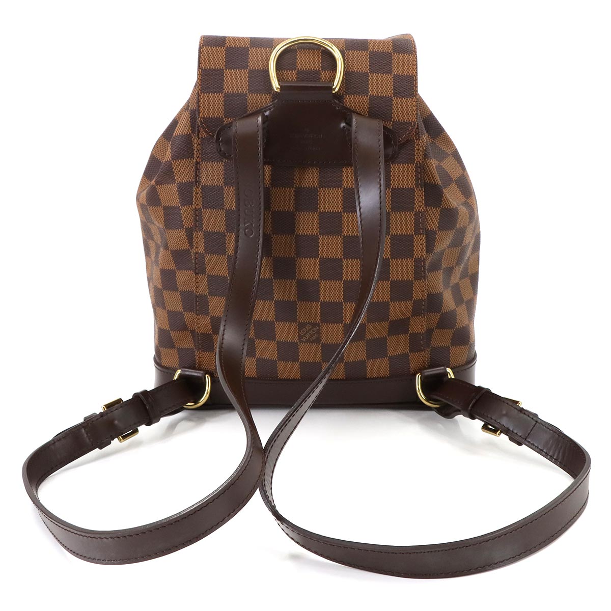 Damier Montsouris MM SPO Backpack Brown N51143 Purse
