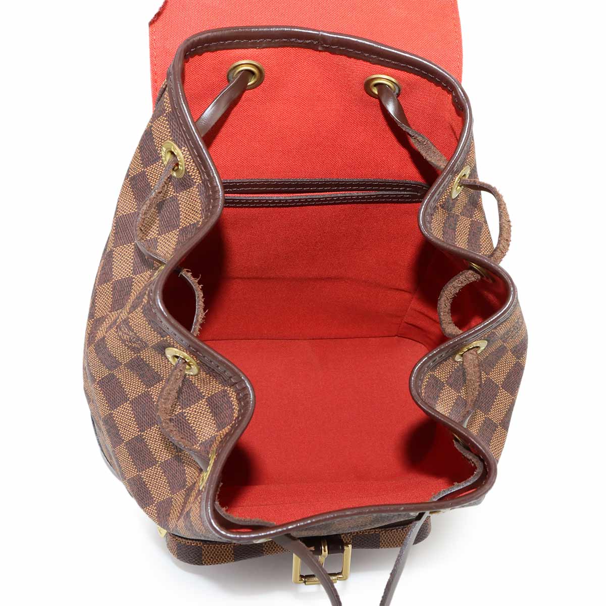 Damier Montsouris MM SPO Backpack Brown N51143 Purse