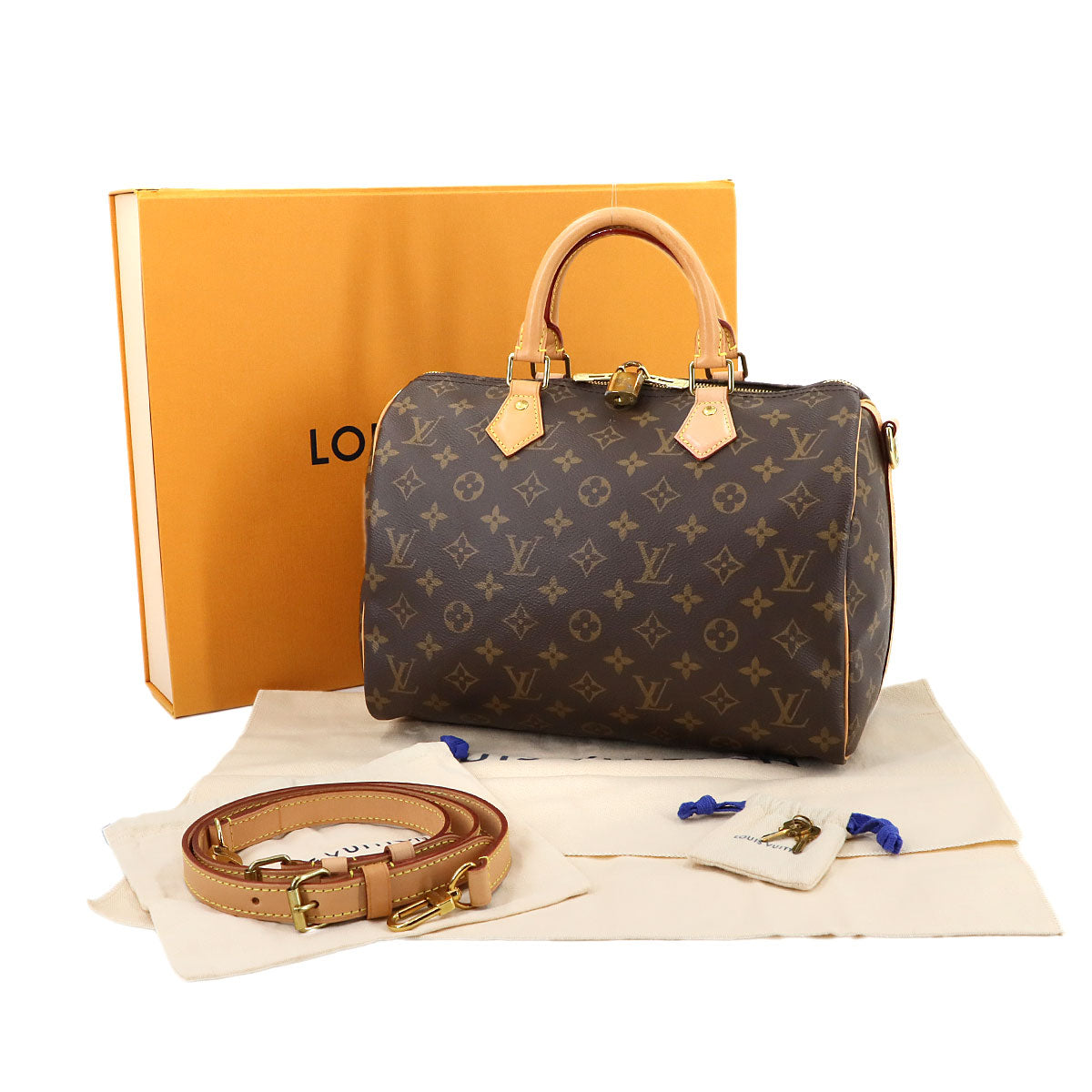 Monogram Speedy Bandouliere 30 Hand Shoulder Bag M41112
