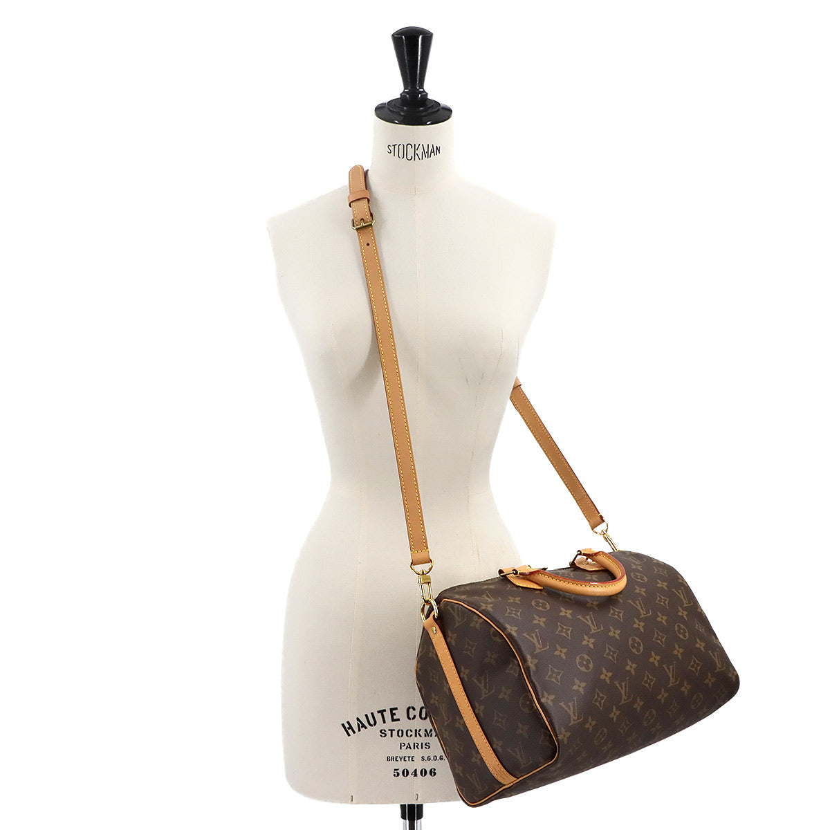 Monogram Speedy Bandouliere 30 Hand Shoulder Bag M41112