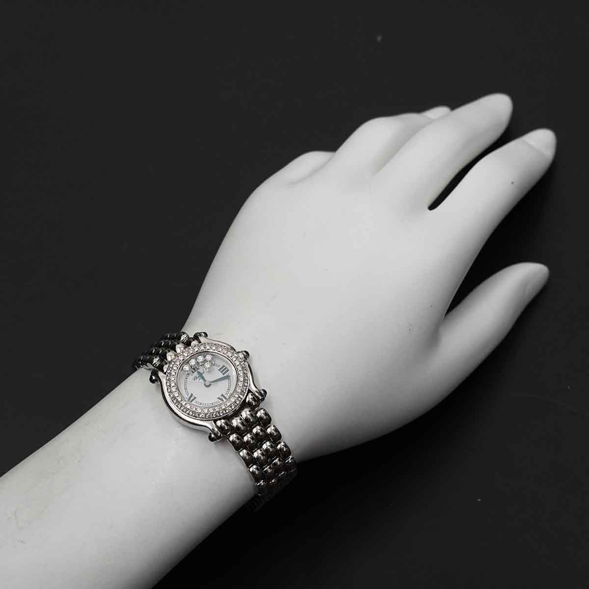 Happy Sport 27 8294 23 Diamond bezel 5P White Dial