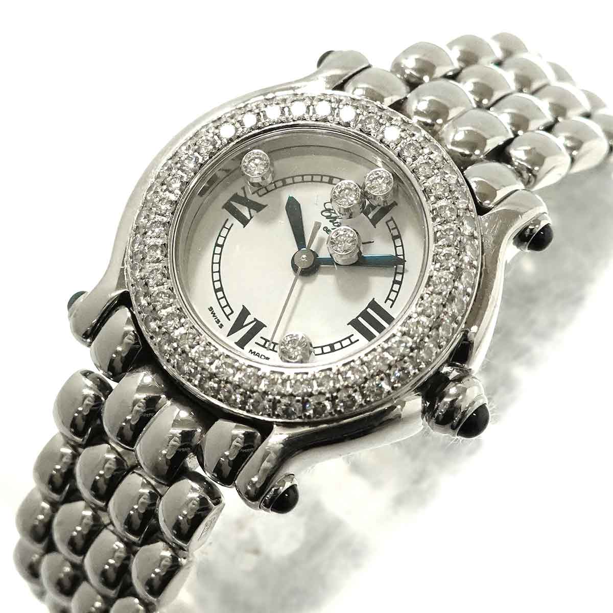 Happy Sport 27 8294 23 Diamond bezel 5P White Dial