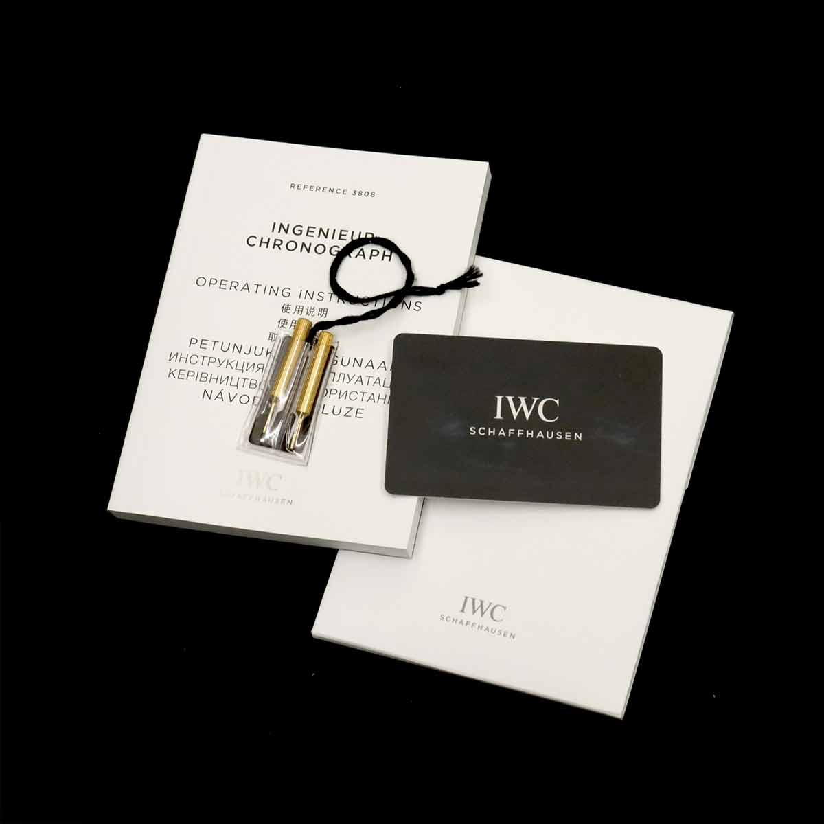 Ingenieur Chronograph IW380802 Automatic Blue Dial Mens