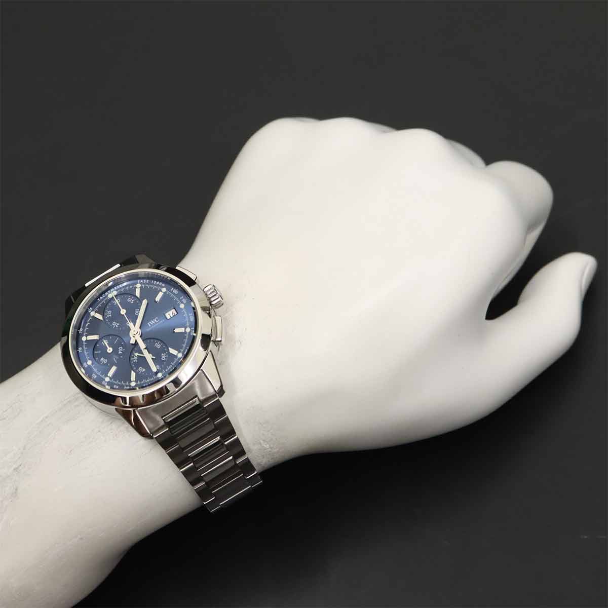 Ingenieur Chronograph IW380802 Automatic Blue Dial Mens