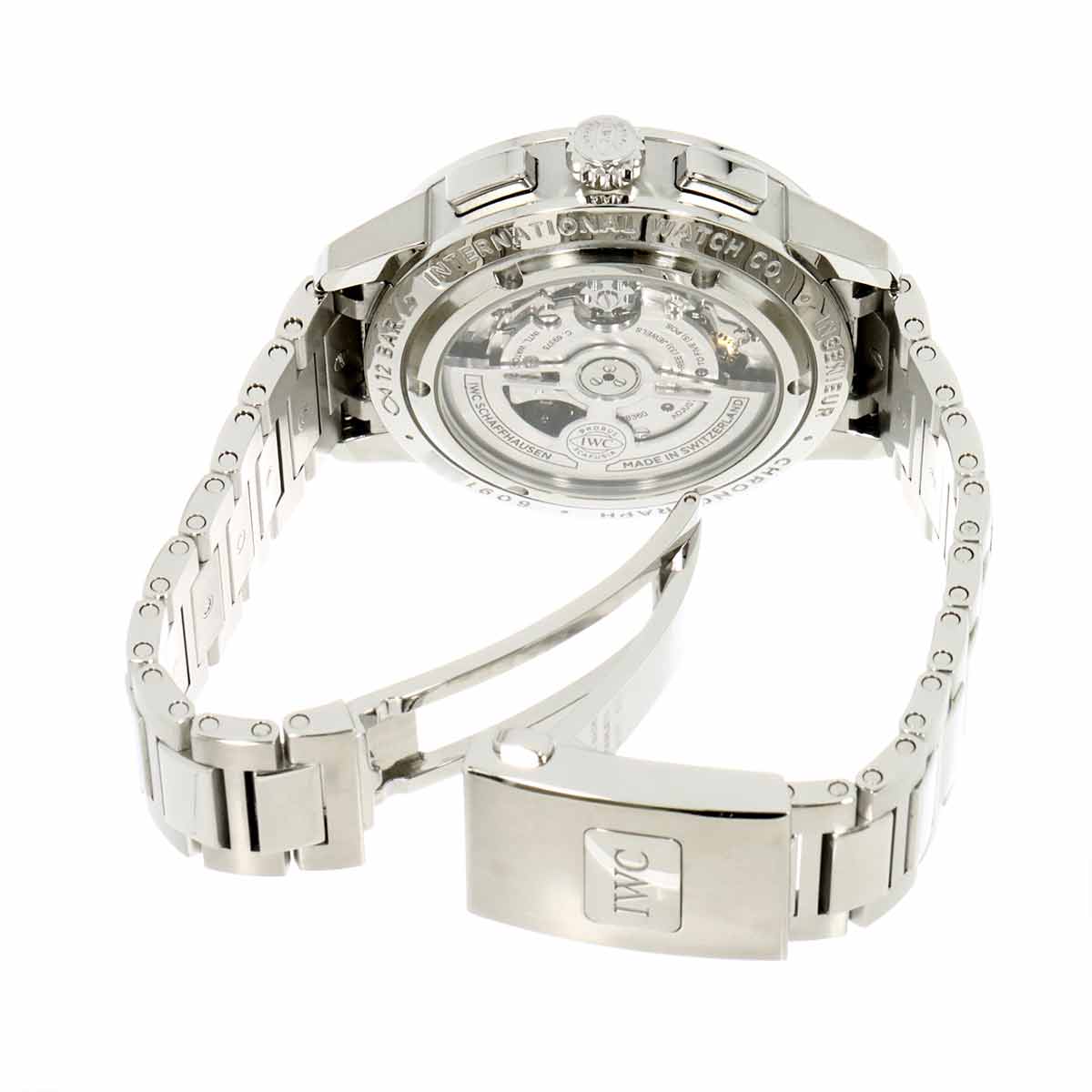 Ingenieur Chronograph IW380802 Automatic Blue Dial Mens